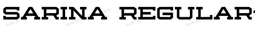 Sarina Regular字体转换
